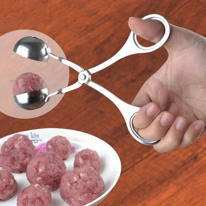 Kitchen Gadgets Everyone Needs - ที่ทำลูกชิ้น ที่ทำลูกชิ้นปลา ที่ทำข้าวปั้น แม่พิมพ์สแตนเลส อุปกรณ์ทำอาหาร อุปกรณ์ครัว