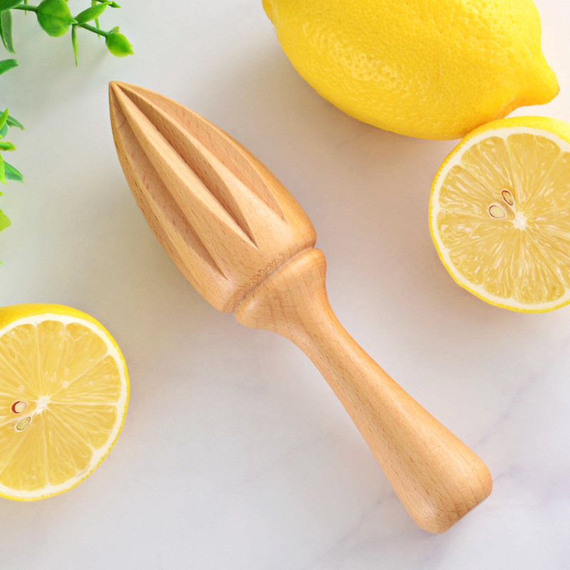 Kitchen Gadgets Made In Usa - ที่คั้นน้ำผลไม้ไม้ซิตรัส ที่คั้นน้ำมะนาวทำมือจากไม้เนื้อแข็งยุโรป อุปกรณ์ครัวแบบพกพา