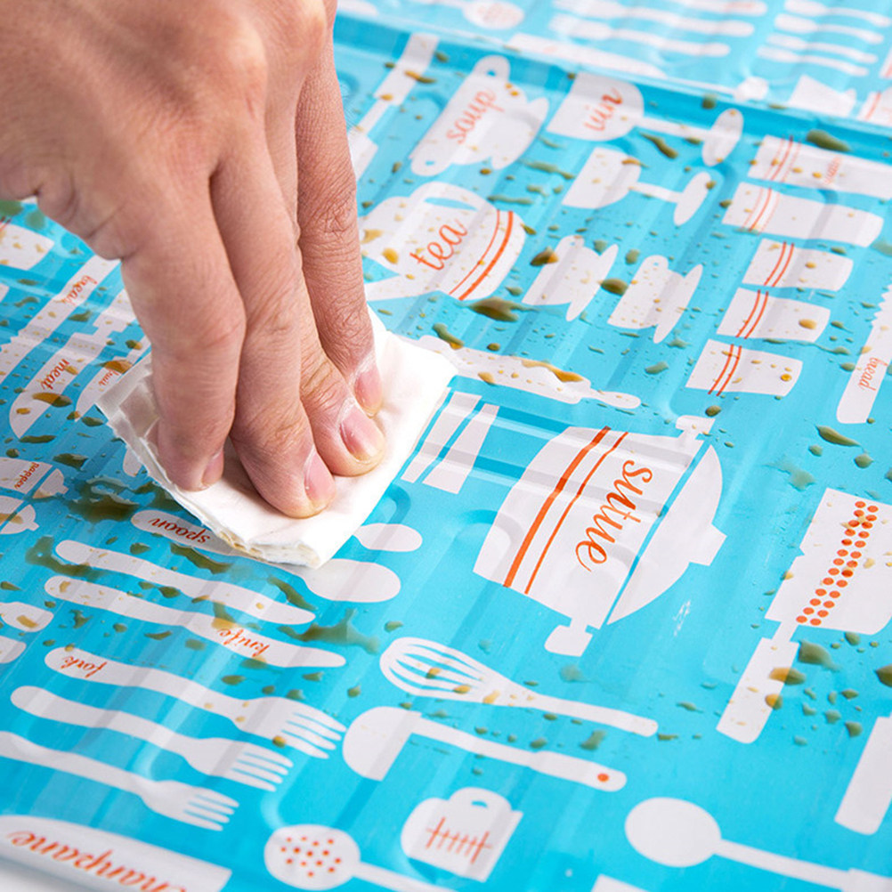 Kitchen Gadgets And Utensils - แผ่นฟอยล์อะลูมิเนียมกันน้ำมันกระเด็น 84x39 ซม. อุปกรณ์ทำครัว ที่กั้นน้ำมัน ป้องกันคราบ