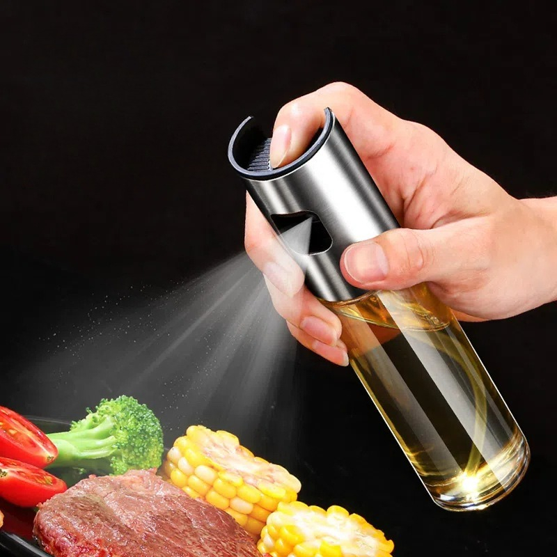 Kitchen Gadgets Everyone Needs - แก้วน้ํามัน Sprayer สําหรับทําอาหารสเปรย์มะกอก Mister สําหรับสลัด BBQ