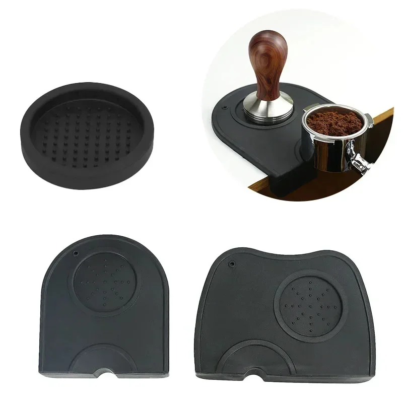 Kitchen Handy Gadgets - ผงกาแฟ Pad ซิลิโคนกันลื่น Tamping Station Espresso