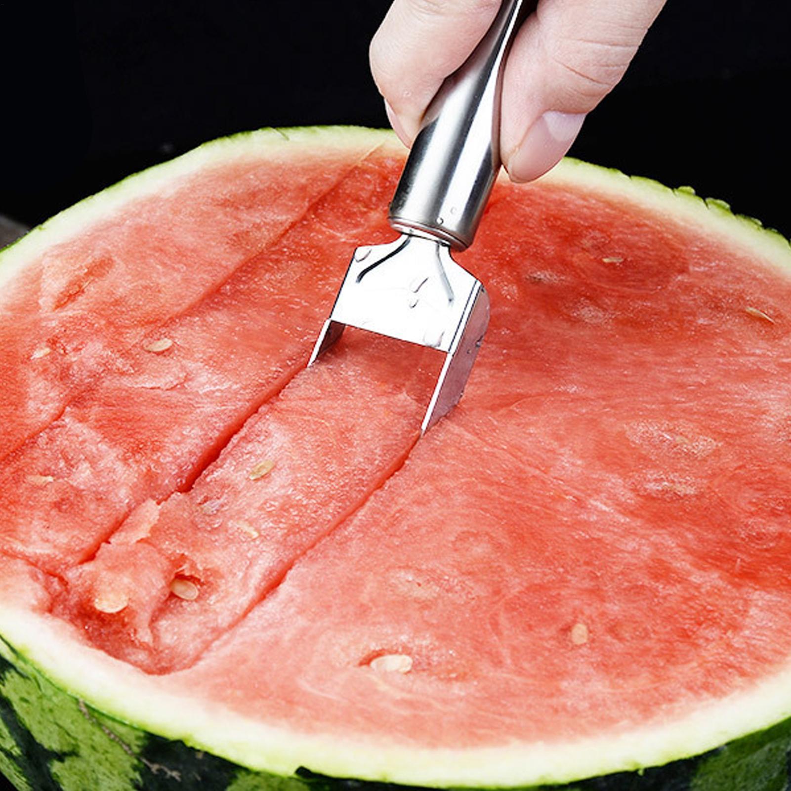 เครื่องตัดแตงโมแบบสองหัว อุปกร - Watermelon Slicer Cutter บทวิจารณ์และราคา