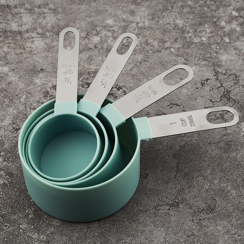 8PCS ถ้วยตวงช้อนชุดสําหรับเบเก - Kitchen Gadgets And Utensils บทวิจารณ์และราคา