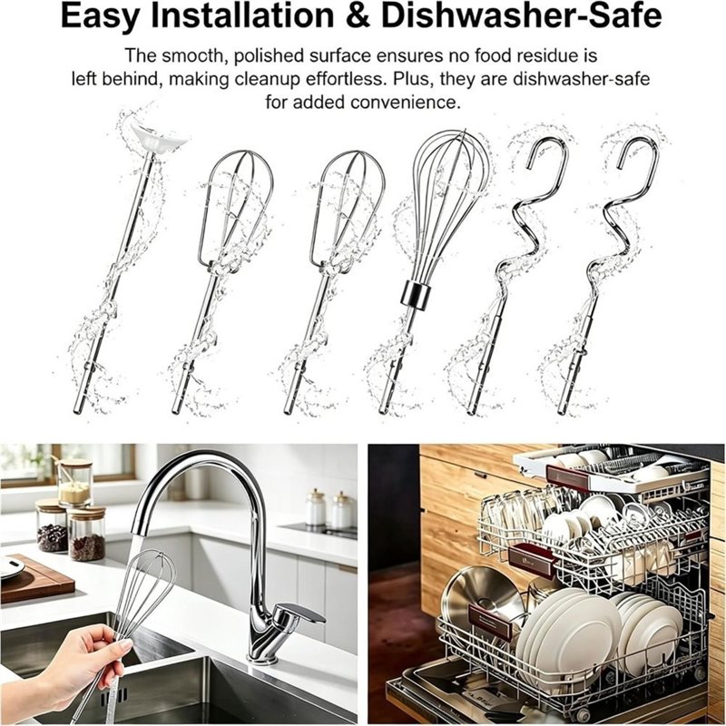 B02C-สแตนเลสสำหรับชุดอุปกรณ์เส - Kitchenaid Mixer Hand Mixer บทวิจารณ์และราคา