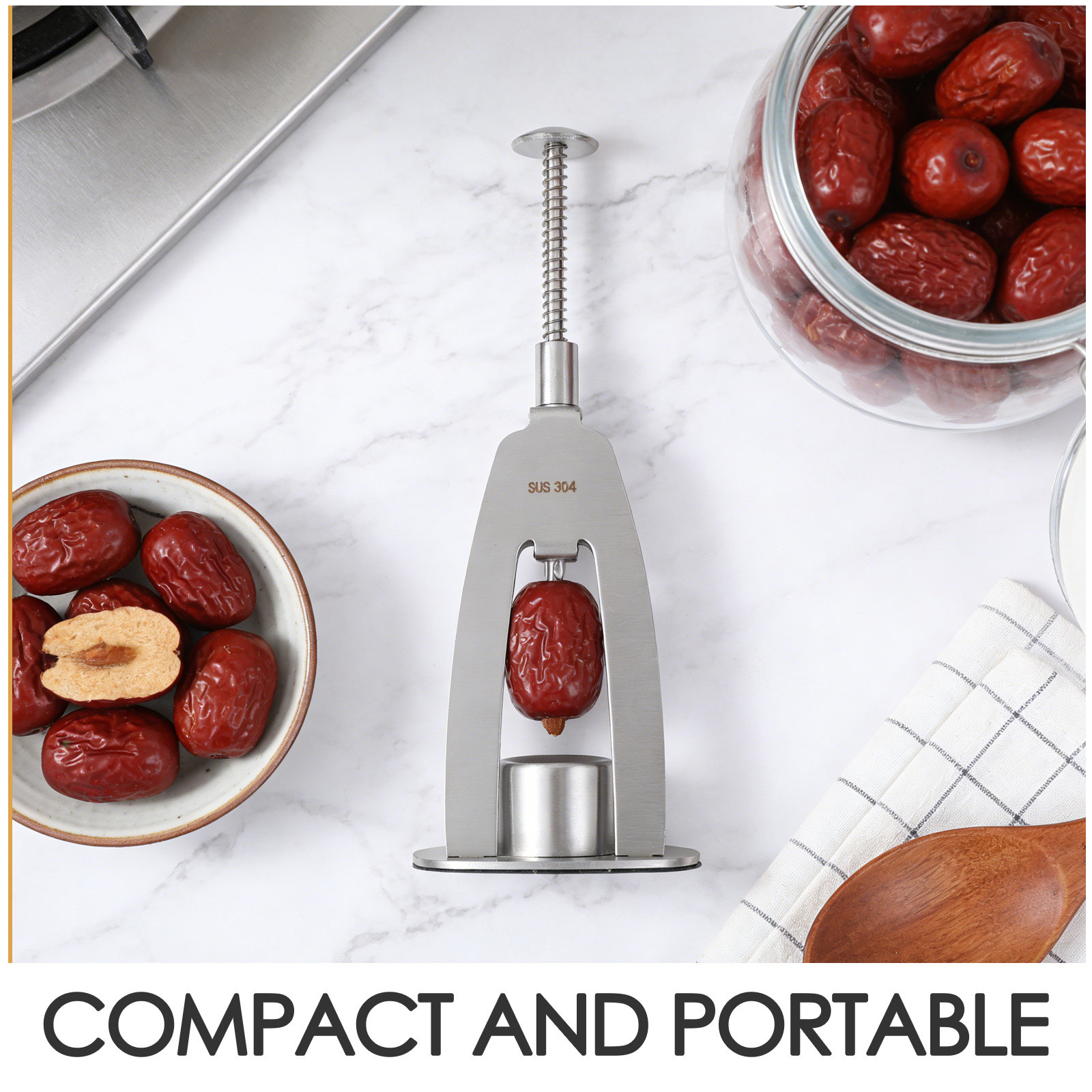 เครื่องมือเอาเมล็ดอินทผลัมสแตน - Kitchen Gadgets And Tools บทวิจารณ์และราคา