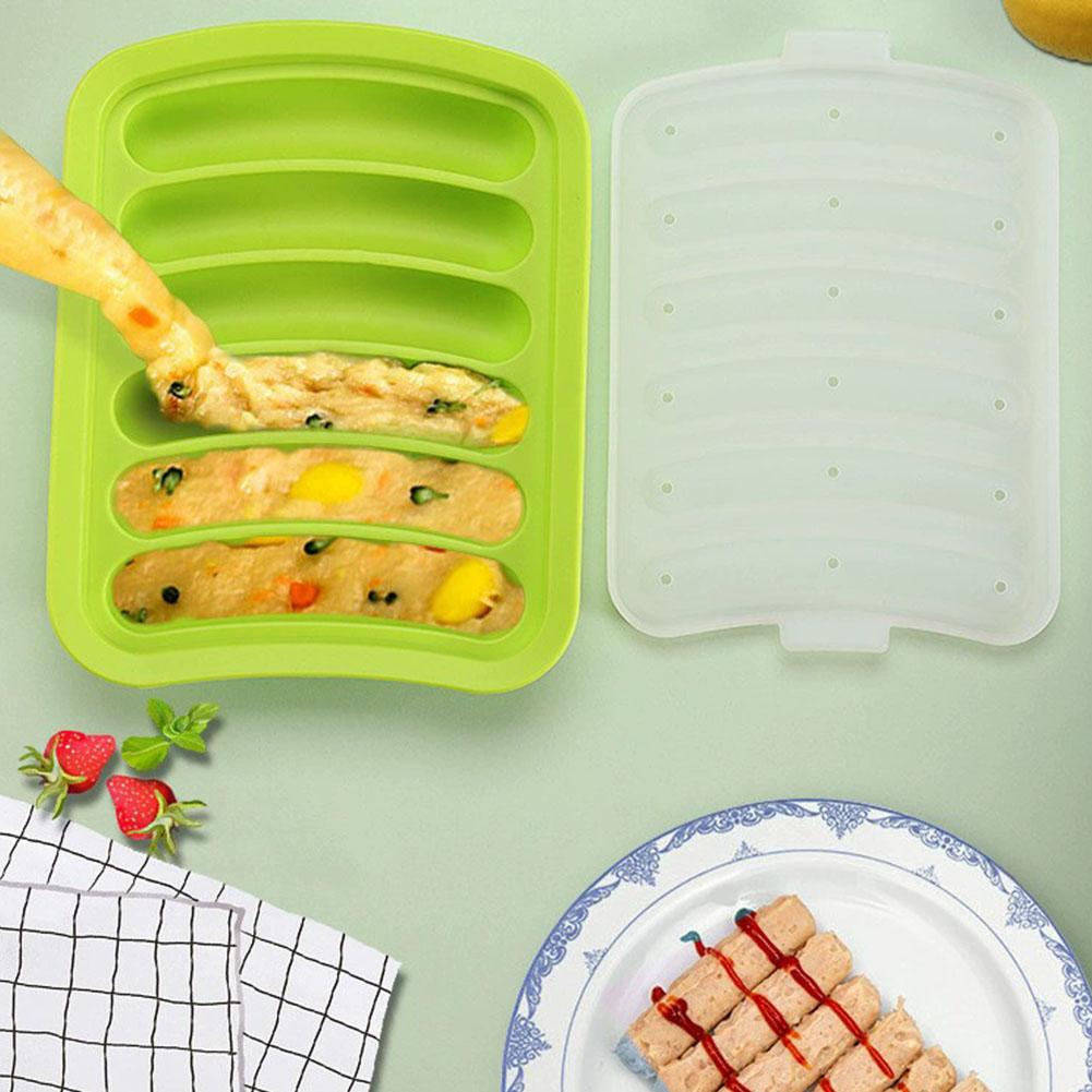 แม่พิมพ์ไส้กรอกซิลิโคนเกรด DIY - Kitchen Gadgets Made In Usa บทวิจารณ์และราคา