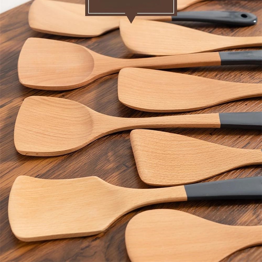 ตะหลิวไม้เอนกประสงค์แบบไม่ติดก - Kitchen Gadgets And Utensils บทวิจารณ์และราคา