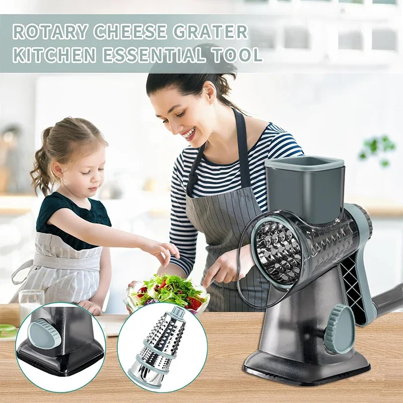 เครื่องขูดชีสแบบหมุน 3-in-1 ปี - Kitchen Gadgets New 2025 บทวิจารณ์และราคา
