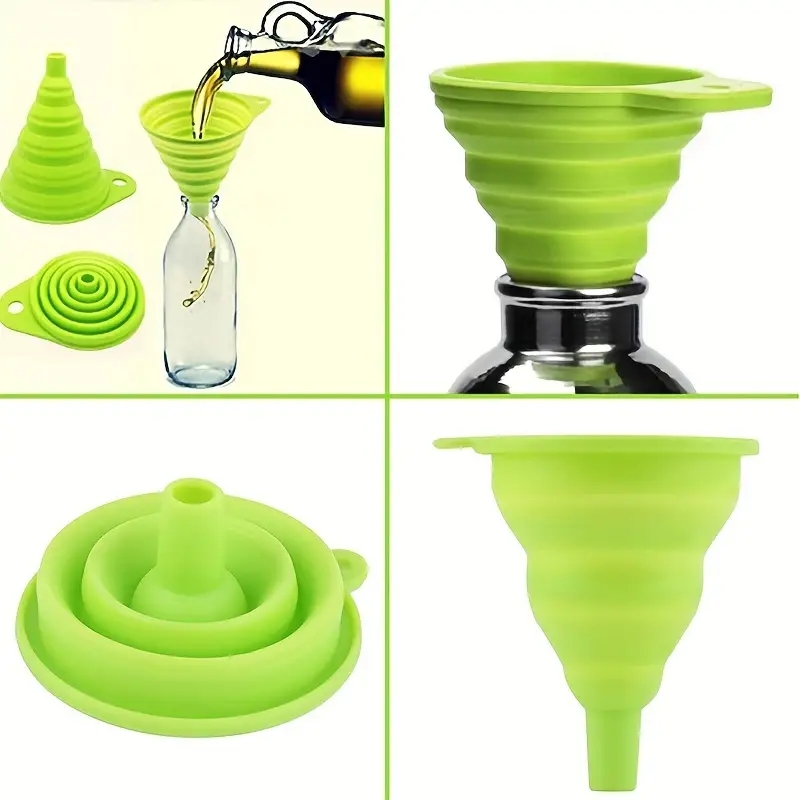ซิลิโคนพับช่องทางมัลติฟังก์ชั่ - Kitchen Gadgets And Utensils บทวิจารณ์และราคา