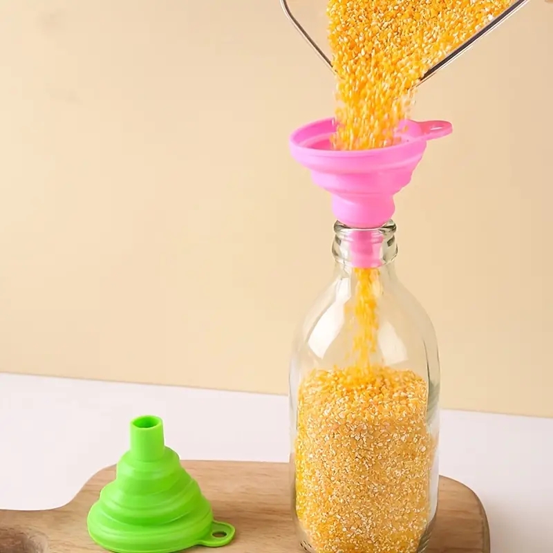 ซิลิโคนพับช่องทางมัลติฟังก์ชั่ - Kitchen Gadgets And Utensils บทวิจารณ์และราคา
