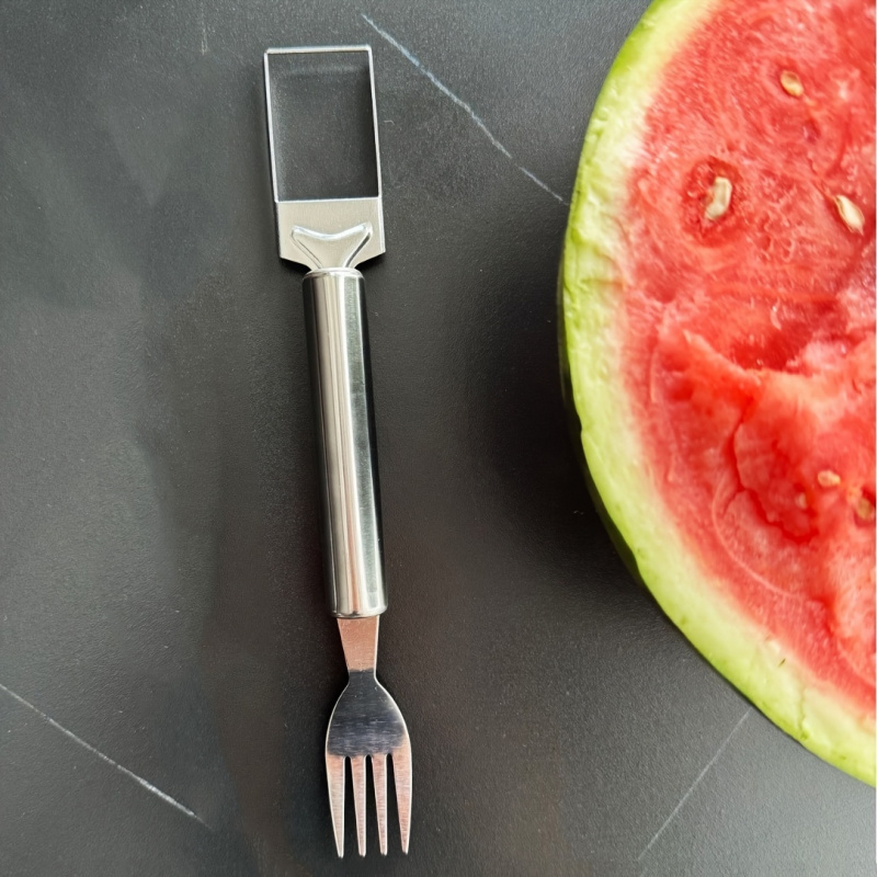 ที่ตัดแตงโมสแตนเลสแบบสองฟังก์ช - Watermelon Slicer Cutter บทวิจารณ์และราคา