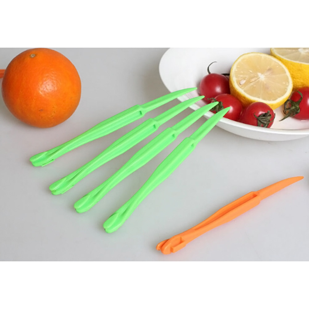 5 ชิ้น ที่ปอกเปลือกส้มพลาสติกค - Kitchen Gadgets Healthy Eating บทวิจารณ์และราคา