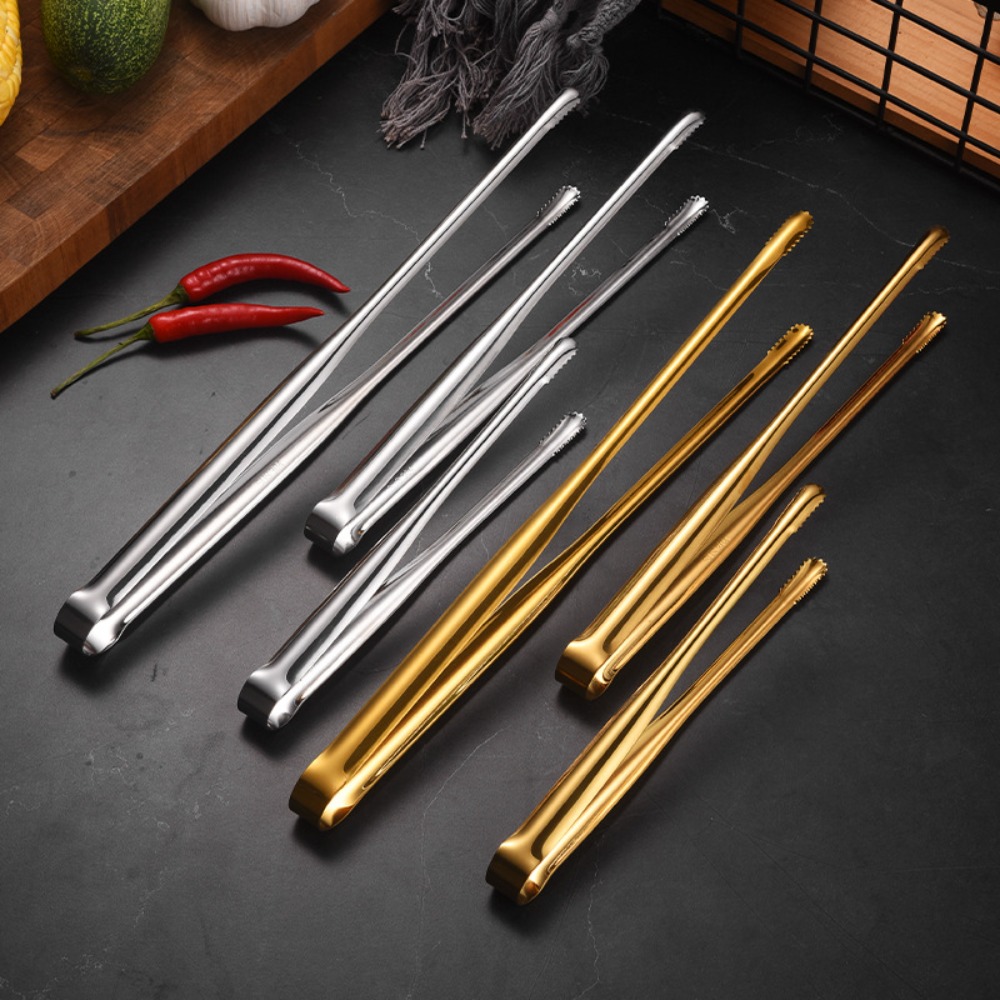 ที่คีบอาหารสแตนเลส ที่หนีบสเต็ - Kitchen Gadgets And Utensils บทวิจารณ์และราคา