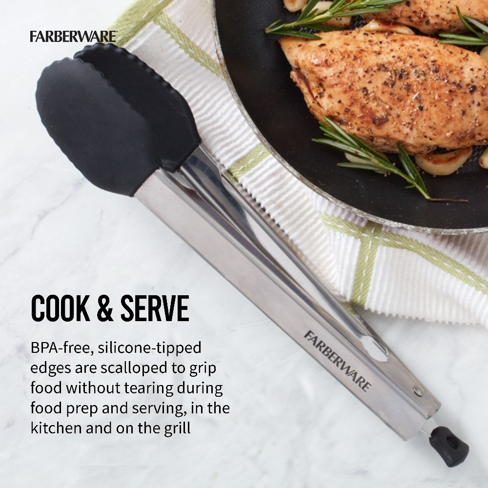 ที่คีบอาหารปลายซิลิโคนแบบล็อคไ - Kitchen Gadgets And Utensils บทวิจารณ์และราคา