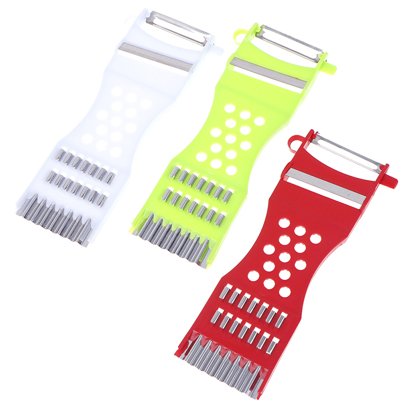 อุปกรณ์ครัวอเนกประสงค์ 1 ชิ้น  - Kitchen Tools Gadgets Vegetable Fruit Peeler Parer Julienne Cutter Multifunction บทวิจารณ์และราคา