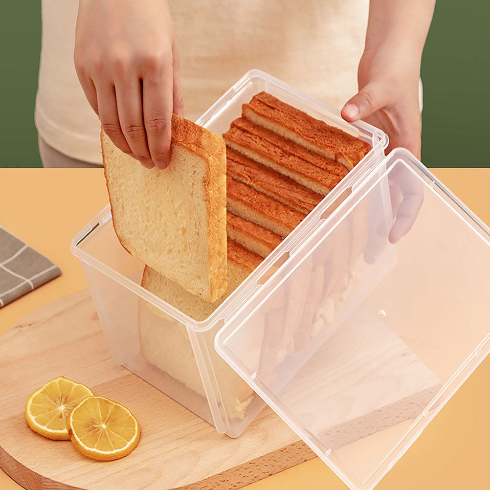 กล่องเก็บขนมปัง วัสดุ PP เกรดอ - Food Storage Containers บทวิจารณ์และราคา