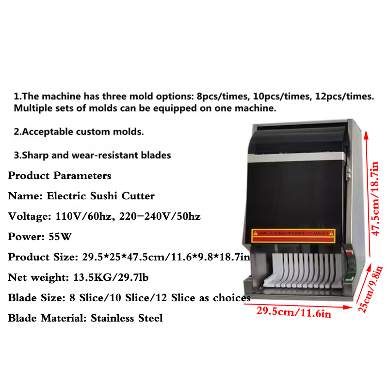 เครื่องตัดซูชิอัตโนมัติ ผลิตใน - Kitchen Gadgets Made In Usa บทวิจารณ์และราคา
