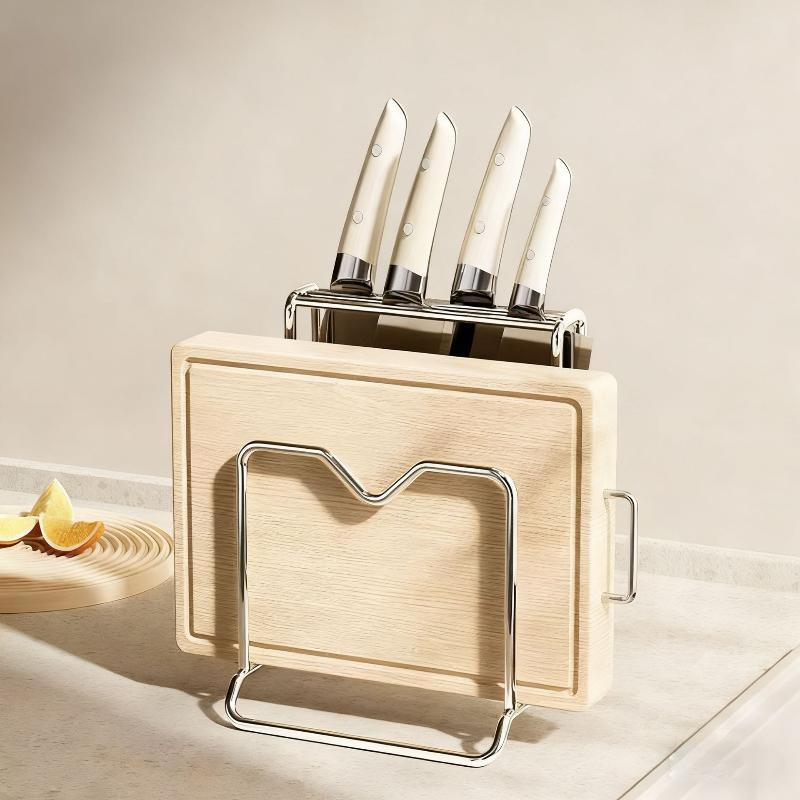 ชั้นวางมีดทำครัวพร้อมช่องใส่เข - Kitchen Gadgets And Utensils บทวิจารณ์และราคา