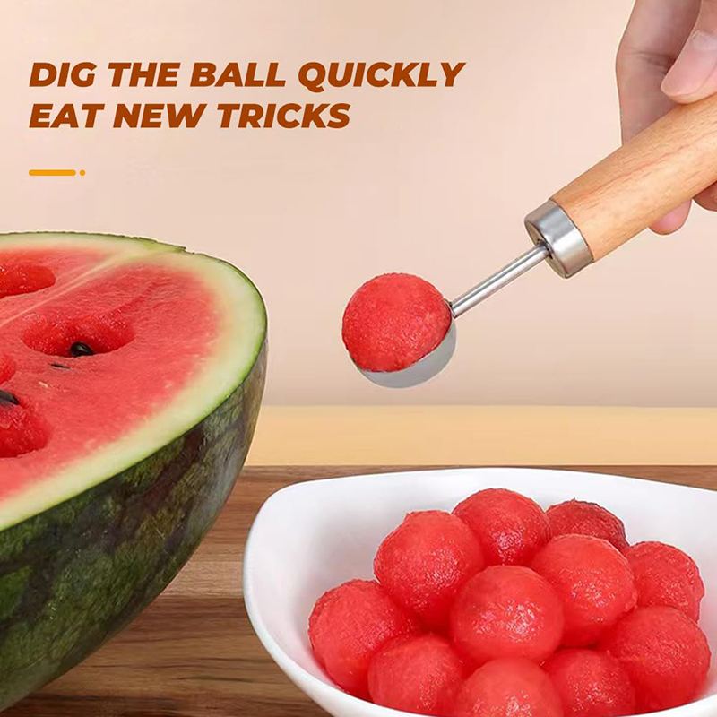 1 PC สแตนเลสสตีลเครื่องตัดแตงโ - Watermelon Slicer Cutter บทวิจารณ์และราคา