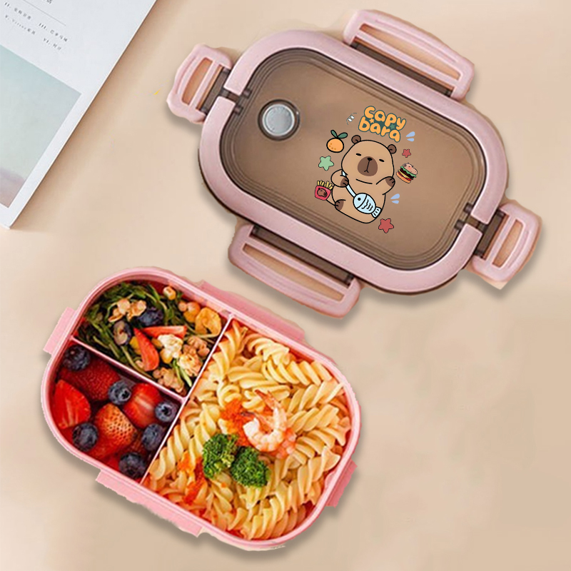 กล่องข้าวกลางวันลายคาปิบาร่า ล - Food Storage Containers บทวิจารณ์และราคา