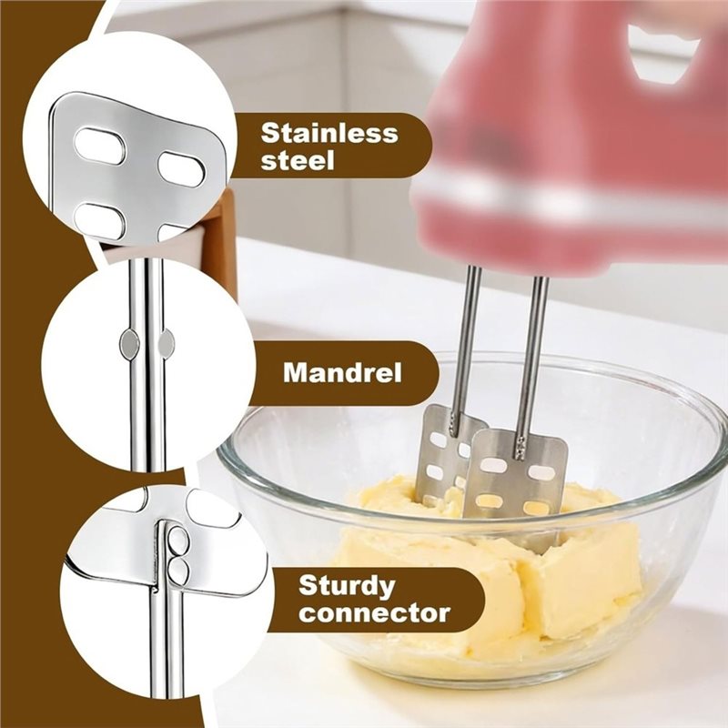 ชุดอุปกรณ์เปลี่ยนหัวตีเนยสำหรั - Kitchenaid Mixer Hand Mixer บทวิจารณ์และราคา