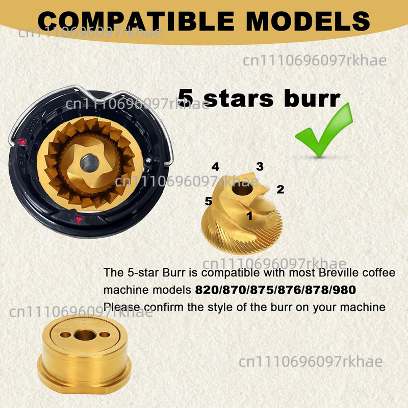อะไหล่ใบมีดบดกาแฟทรงกรวยสำหรับ - Breville Espresso Barista Touch บทวิจารณ์และราคา