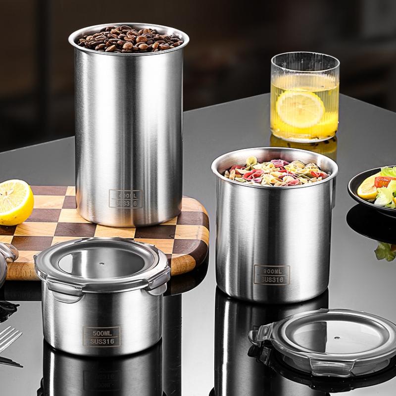 ขวดโหลเก็บอาหาร 500/900/1400 ม - Food Storage Containers บทวิจารณ์และราคา