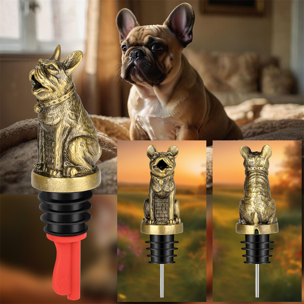 น่ารัก French Bulldog ไวน์ Pou - Kitchen Handy Gadgets บทวิจารณ์และราคา