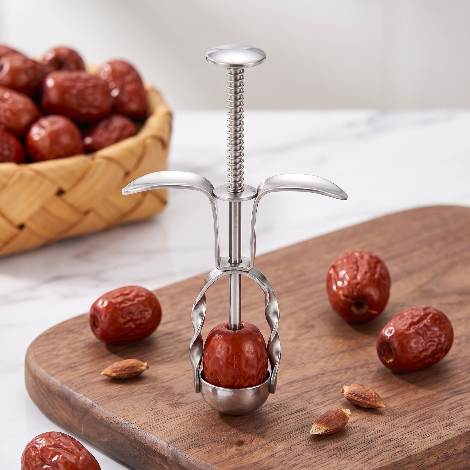 เครื่องมือเอาเมล็ดพุทราแดงสแตน - Kitchen Gadgets And Tools บทวิจารณ์และราคา
