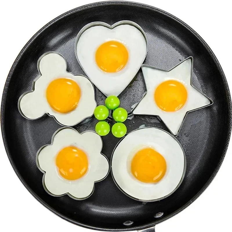 แม่พิมพ์ทอดไข่รูปหัวใจสแตนเลส  - Kitchen Gadgets To Have บทวิจารณ์และราคา