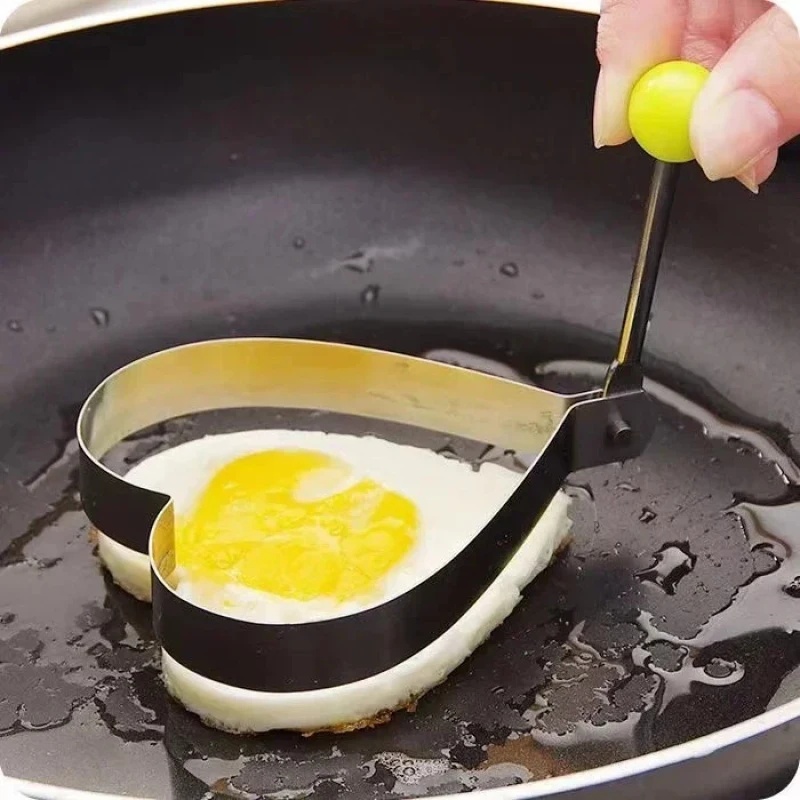 แม่พิมพ์ทอดไข่รูปหัวใจสแตนเลส  - Kitchen Gadgets To Have บทวิจารณ์และราคา