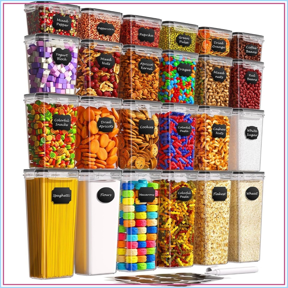 กล่องเก็บอาหารสุญญากาศ 24 ชิ้น - Food Storage Containers บทวิจารณ์และราคา