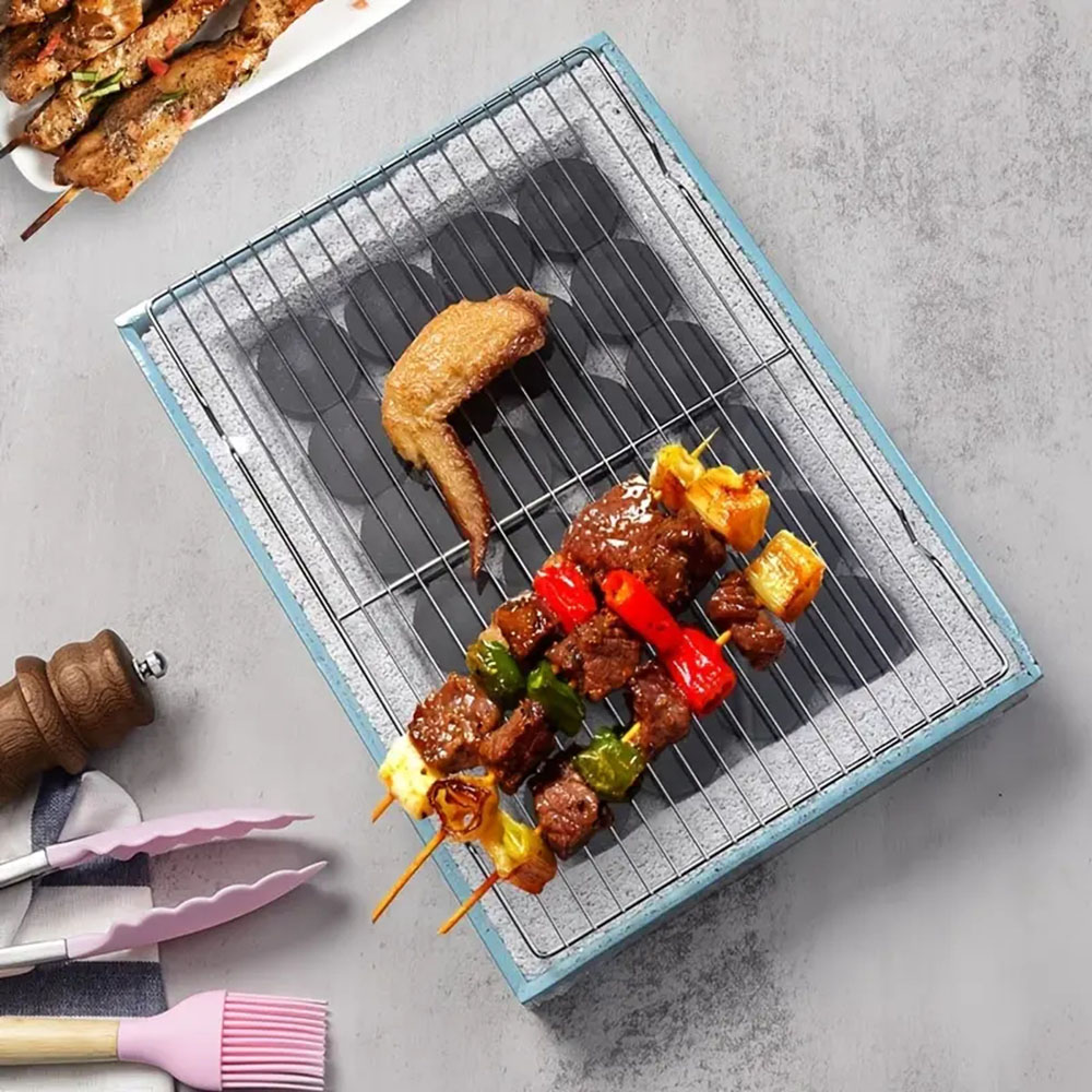 สแตนเลสบาร์บีคิวตาข่ายเสื่อReu - Kitchen Handy Gadgets บทวิจารณ์และราคา