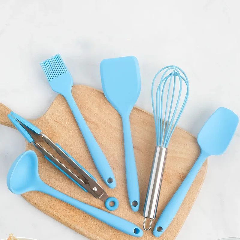 ชุดเครื่องมือครัวซิลิโคน 6 ชุด - Kitchen Gadgets Made In Usa บทวิจารณ์และราคา