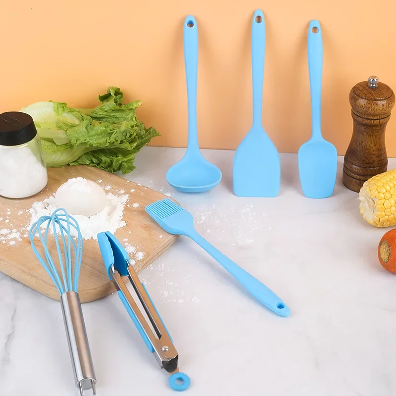 ชุดเครื่องมือครัวซิลิโคน 6 ชุด - Kitchen Gadgets Made In Usa บทวิจารณ์และราคา